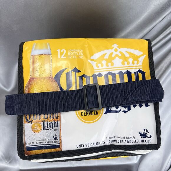Corona Light Beer‎ Bottles Logo Cooler Bag Picnic Camping Hiking Brewery Mexico - Picture 10 of 14